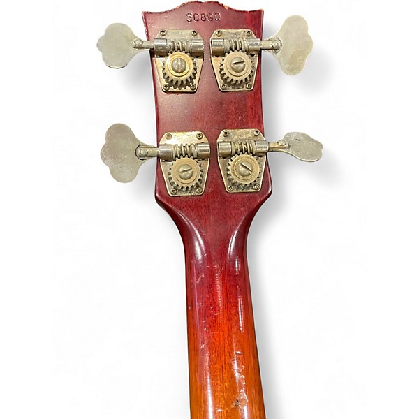 Vintage 1962 Gibson EB-0 Cherry Electric Bass Guitar