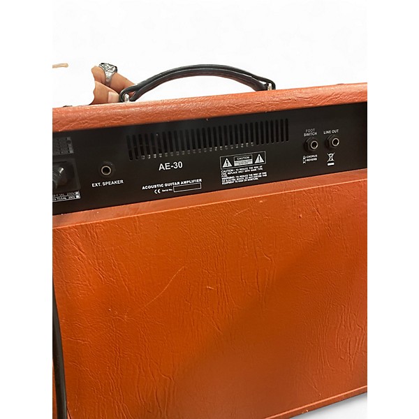 Used Aac AE-30 Acoustic Guitar Combo Amp