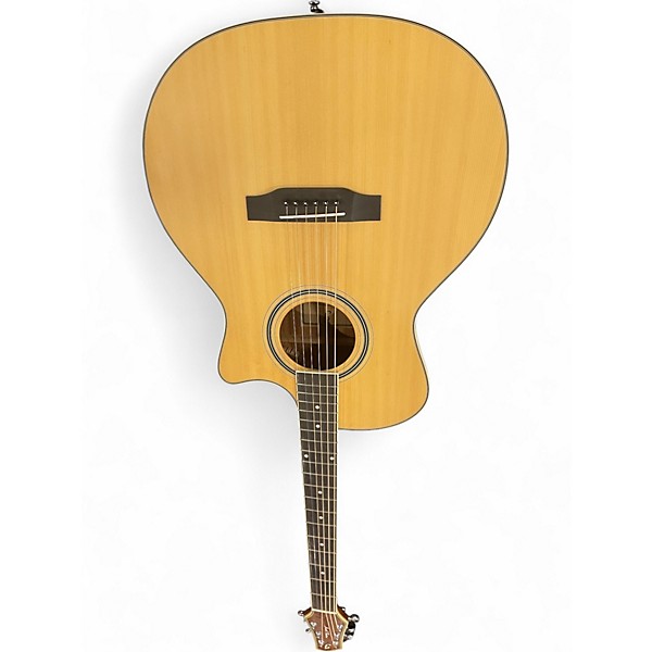 Used Jericho S-1 Natural Acoustic Electric Guitar