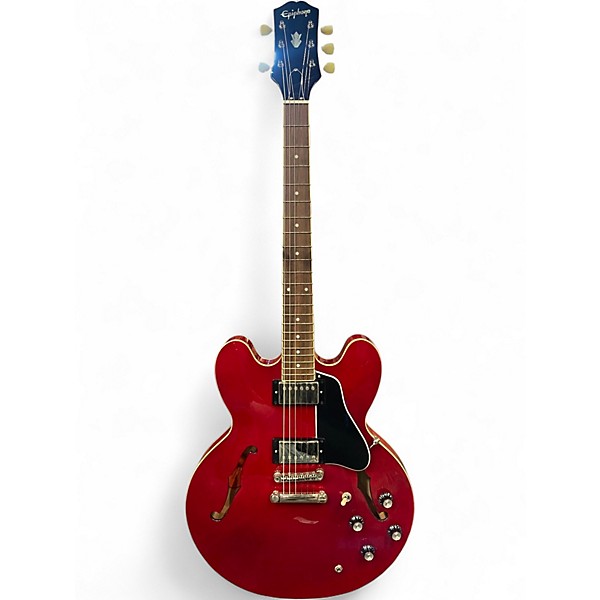 Used 2020s Epiphone ES-335 IG Cherry Hollow Body Electric Guitar