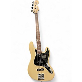 Used 2007 Fender Highway One Jazz Bass Cream Electric Bass Guitar