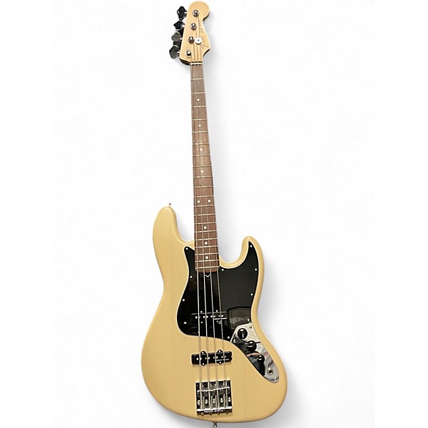 Used 2007 Fender Highway One Jazz Bass Cream Electric Bass Guitar