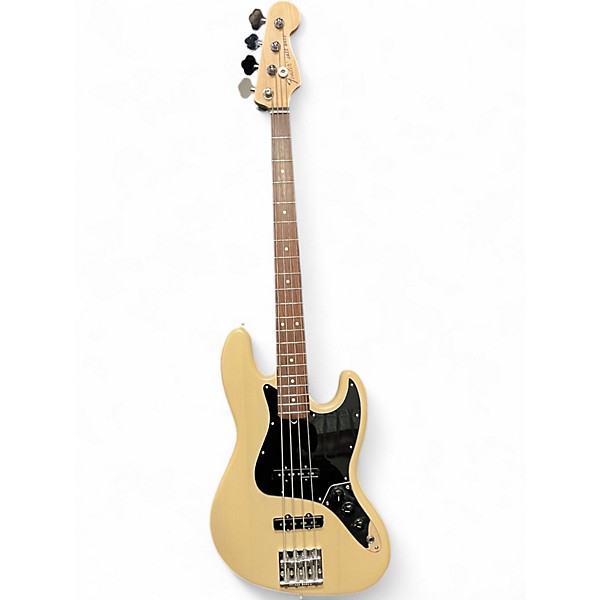Used 2007 Fender Highway One Jazz Bass Cream Electric Bass Guitar