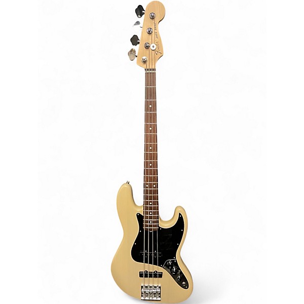 Used 2007 Fender Highway One Jazz Bass Cream Electric Bass Guitar