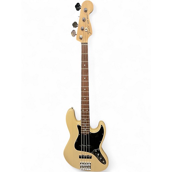 Used 2007 Fender Highway One Jazz Bass Cream Electric Bass Guitar