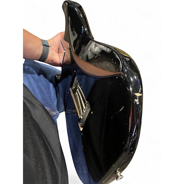 Used Fender American Vintage 1956 Stratocaster Black Solid Body Electric Guitar