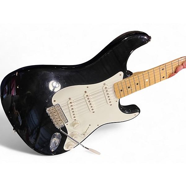 Used Fender American Vintage 1956 Stratocaster Black Solid Body Electric Guitar