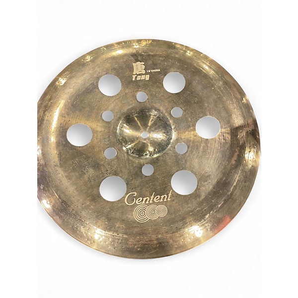 Used Centent 18in Tong Cymbal