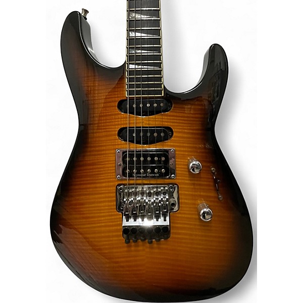 Used Jackson AMERICAN SERIES SOLOIST SL1  2 Tone Sunburst Solid Body Electric Guitar