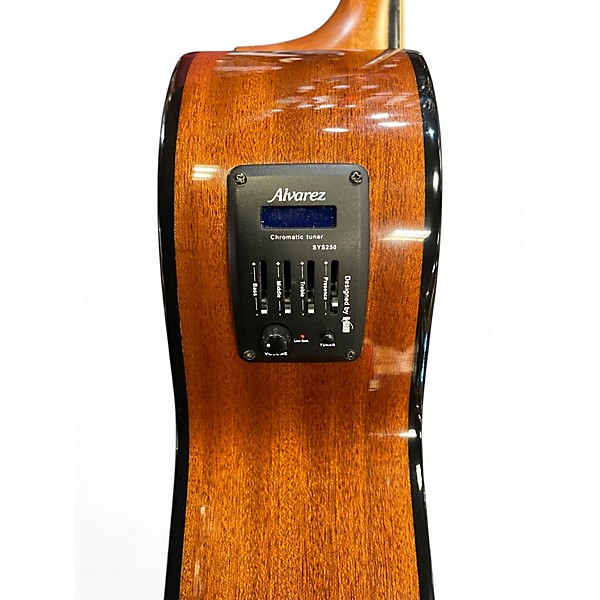 Used Alvarez AF60SHB 2 Color Sunburst Acoustic Guitar