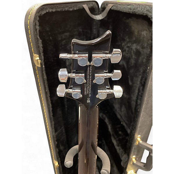 Used PRS SE Custom 24 Gold Sunburst Solid Body Electric Guitar