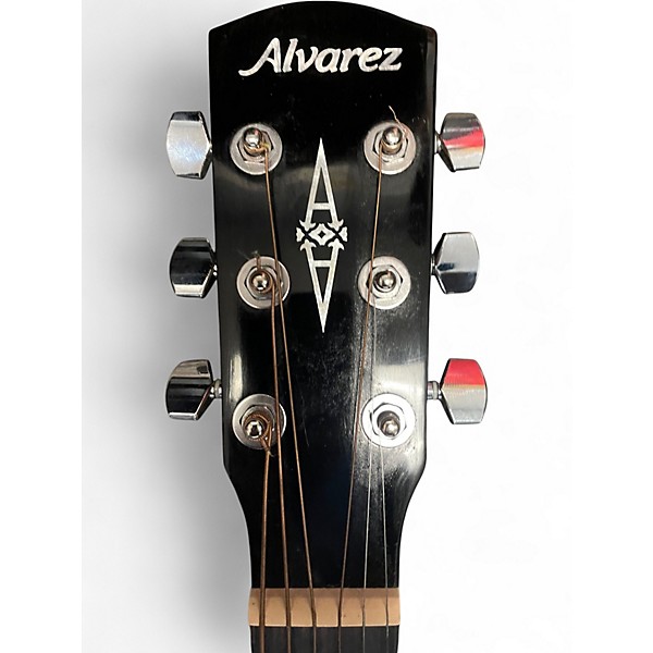 Used Alvarez RF26CE OM/Folk Sunburst Acoustic Electric Guitar