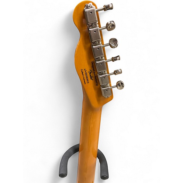 Used Squier Telecaster Custom 3 Color Sunburst Solid Body Electric Guitar