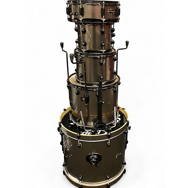 Used PDP by DW 5 Piece Mainstage Pewter Drum Kit