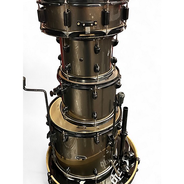 Used PDP by DW 5 Piece Mainstage Pewter Drum Kit