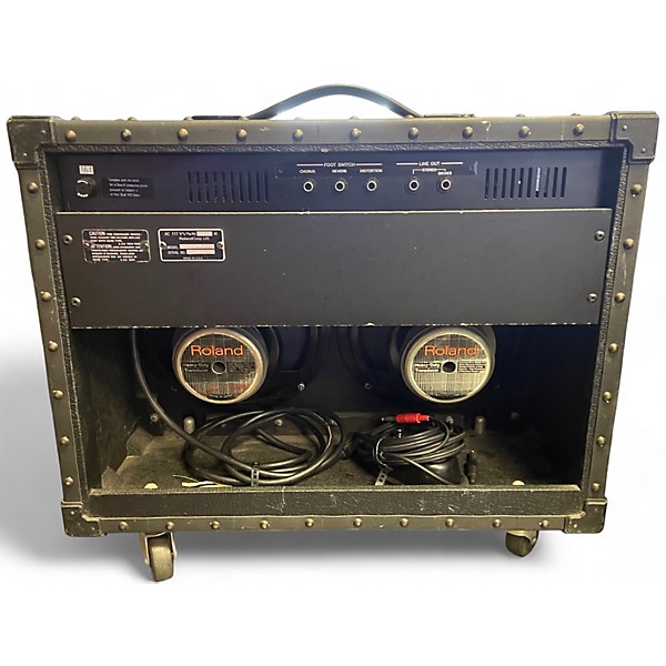 Vintage 1980s Roland JC22 Jazz Chorus 30W Guitar Combo Amp