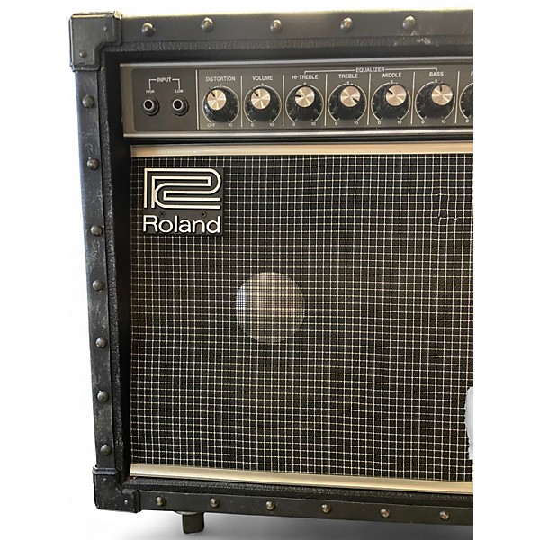 Vintage 1980s Roland JC22 Jazz Chorus 30W Guitar Combo Amp