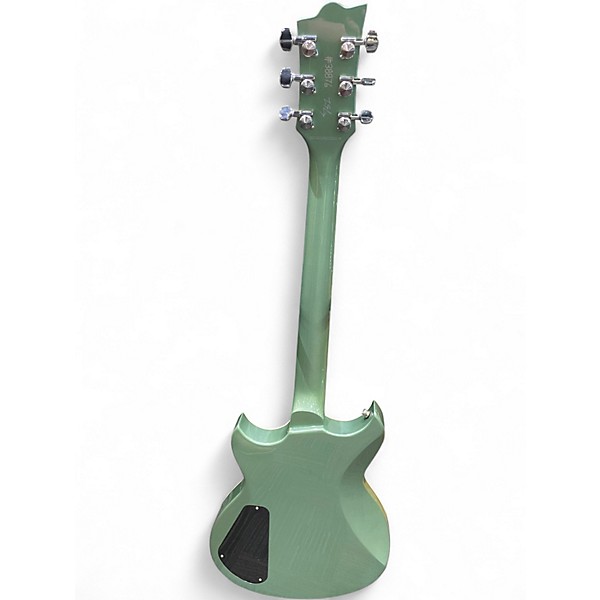 Used Reverend SENSEI JR Green Solid Body Electric Guitar