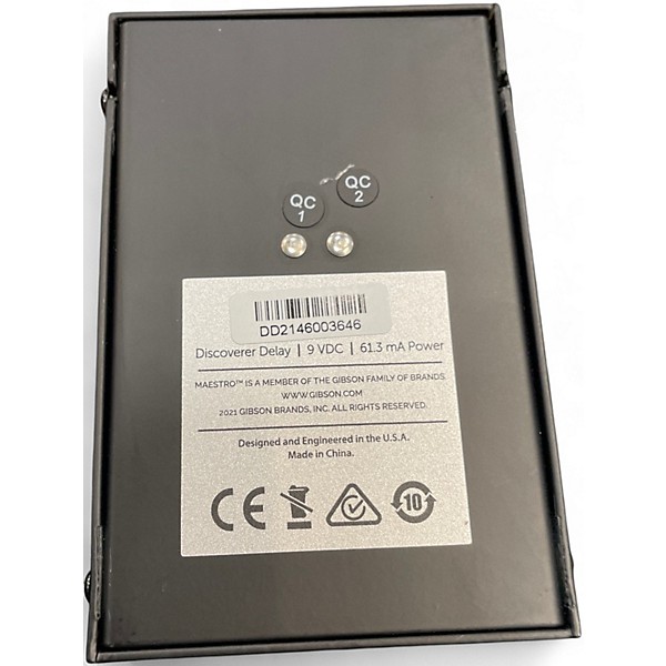 Used Maestro DISCOVERER DELAY Effect Pedal