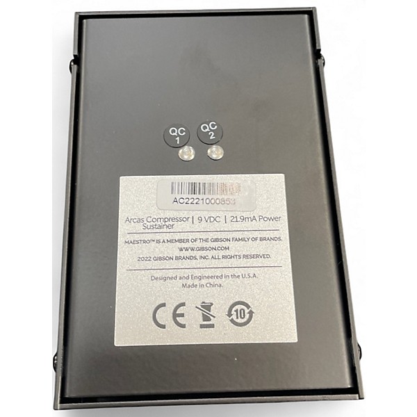 Used Maestro ARCAS COMPRESSOR Effect Pedal