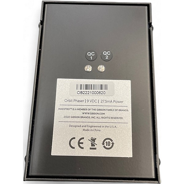 Used Maestro ORBIT PHASER Effect Pedal