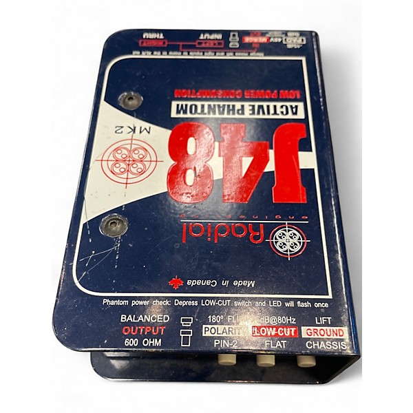 Used Radial Engineering J48 Direct Box