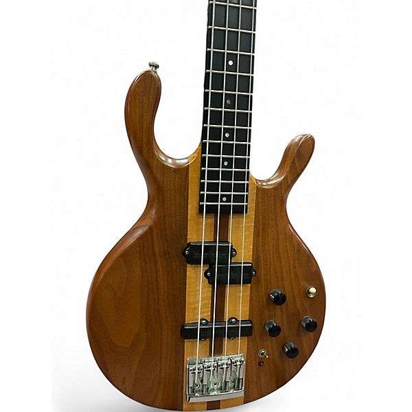 Vintage 1984 Pedulla Buzz 4 Natural Electric Bass Guitar