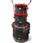 Used Mapex 3 Piece Mydentity Carbon Fiber With Red Hardware Drum Kit