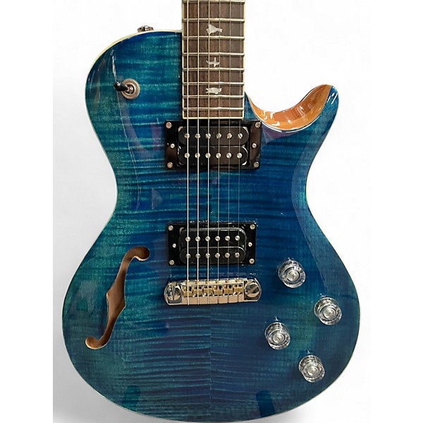 Used PRS Zach Myers Signature SE Blue Solid Body Electric Guitar