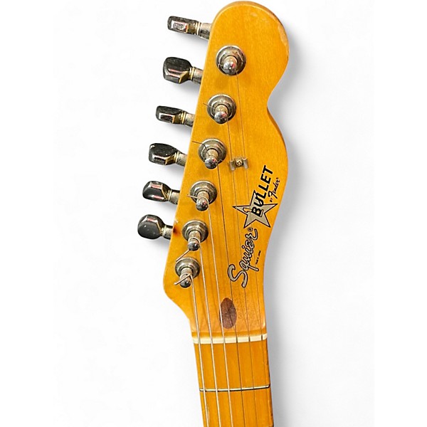 Used Fender 1980s Squier Bullet H2 Sunburst Solid Body Electric Guitar