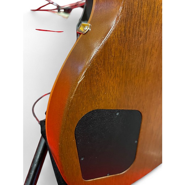 Used Gibson Les Paul Studio Tribute Satin Honeyburst Solid Body Electric Guitar