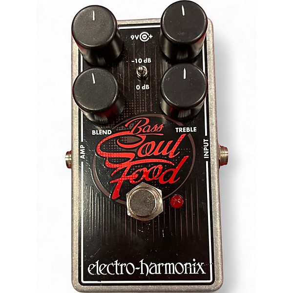 Used Electro-Harmonix Bass Soul Food Overdrive Bass Effect Pedal