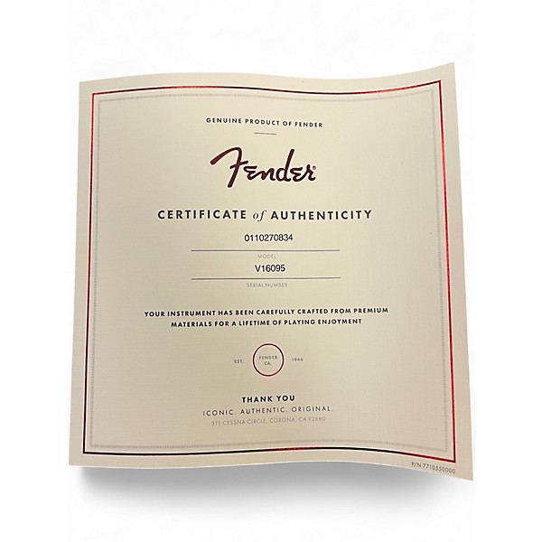 Used 2024 Fender American Vintage II 1973 Stratocaster Aged Natural Solid Body Electric Guitar