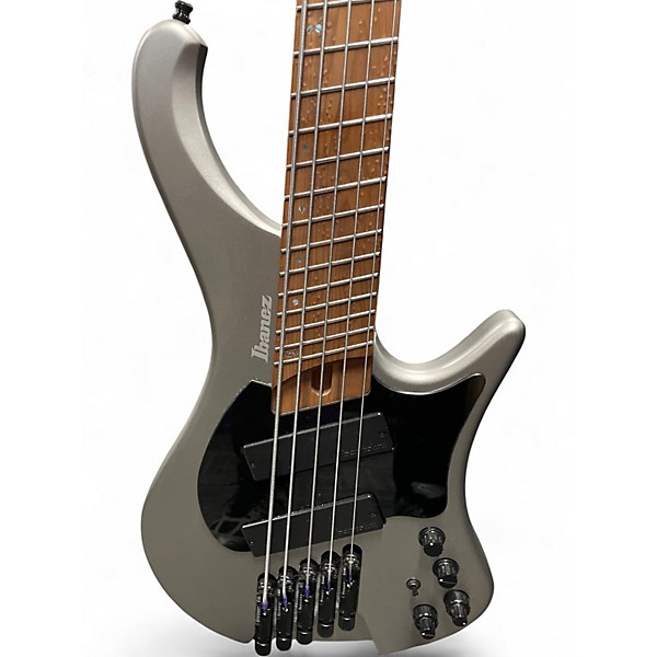 Used Ibanez EHB1005SM5 Gray Electric Bass Guitar