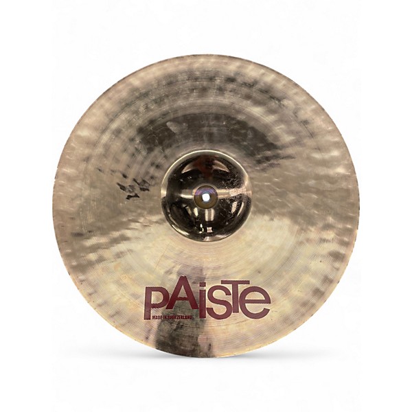 Used Paiste 18in 2002 Wild Crash  Cymbal