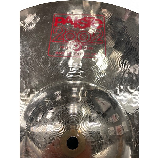 Used Paiste 18in 2002 Wild Crash  Cymbal