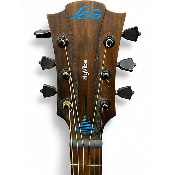 Used Lag Guitars THV10DCE TRAMONTANE HYVIBE NATURAL Acoustic Guitar