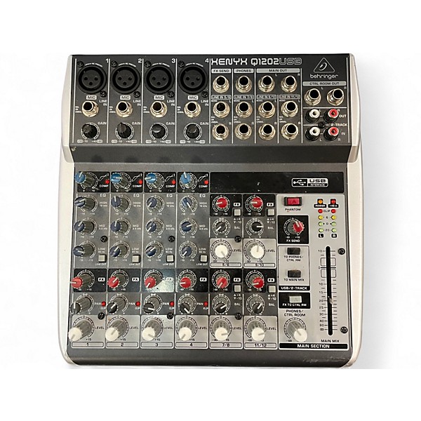 Used Behringer Xenyx Q1202USB Unpowered Mixer
