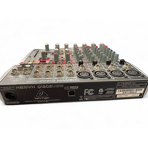 Used Behringer Xenyx Q1202USB Unpowered Mixer