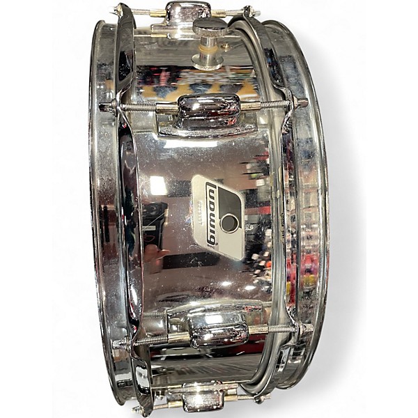 Used Ludwig 5.5X14 ROCKER II Silver Drum