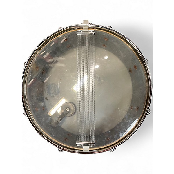 Used Ludwig 5.5X14 ROCKER II Silver Drum