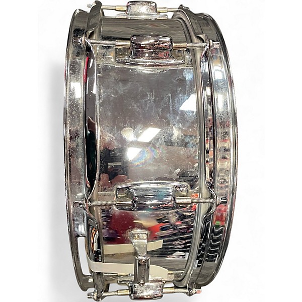 Used Ludwig 5.5X14 ROCKER II Silver Drum