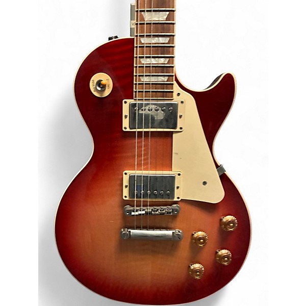Used Gibson Les Paul Standard '50s Figured Top Heritage Cherry Sunburst Solid Body Electric Guitar