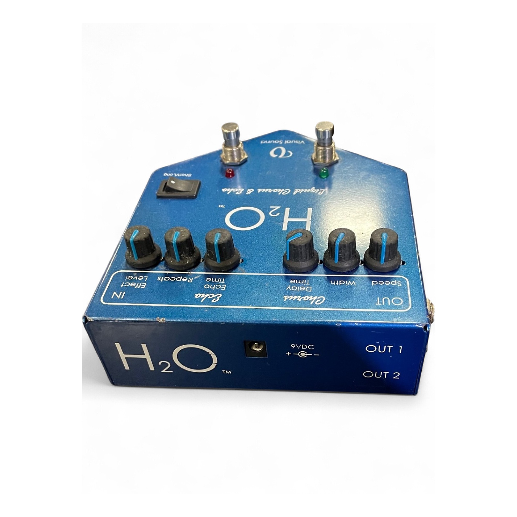 Used Visual Sound H2O Liquid Chorus Echo Effect Processor | Guitar