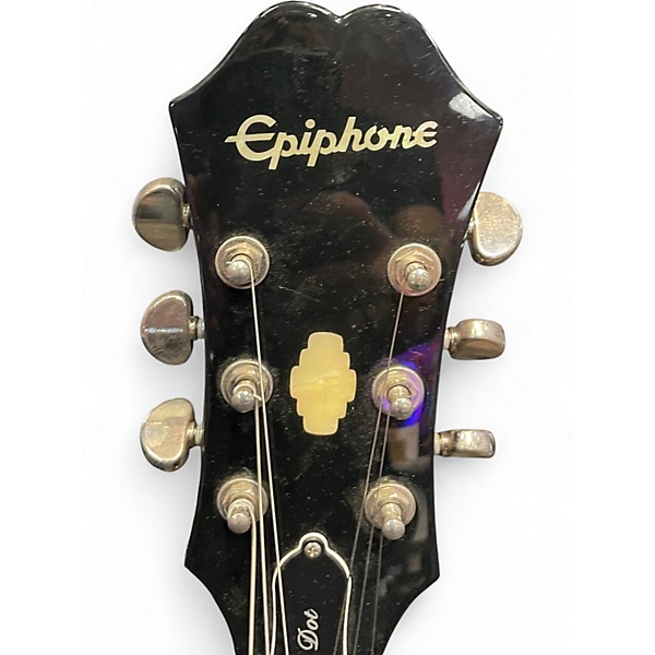 Used 2002 Epiphone Dot 2 Color Sunburst Hollow Body Electric Guitar