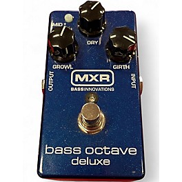 Used MXR M288 Bass Octave Deluxe Bass Effect Pedal