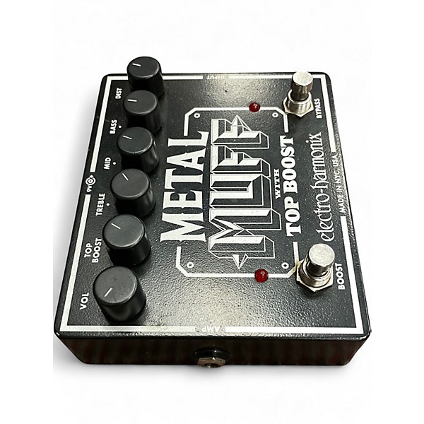 Used Electro-Harmonix Metal Muff Distortion With Top Boost Effect Pedal