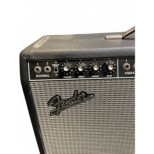 Used Fender 1965 Reissue Twin Reverb 85W 2x12 Tube Guitar Combo Amp