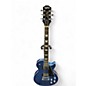 Used Epiphone Les Paul Modern Blue Solid Body Electric Guitar thumbnail