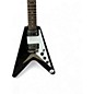 Used Epiphone FLYING V Ebony Solid Body Electric Guitar